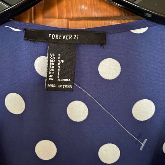 Polka Dot Wrap Dress - Picture 4 of 4